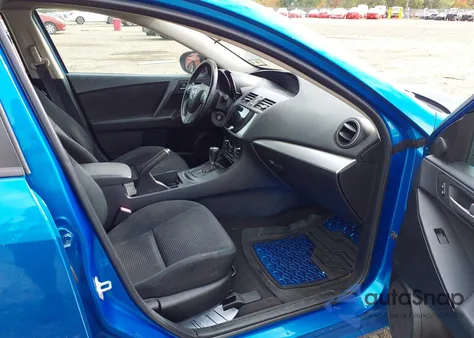 2012 Mazda Mazda3 I Touring z USA, uszkodzony, nr VIN JM1BL1L85C1694299